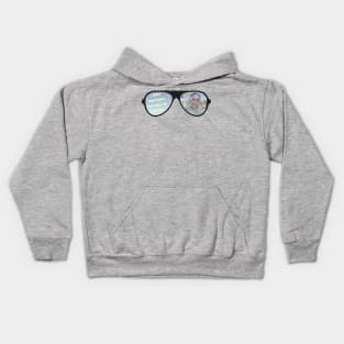 Steve Spiros - SUNGLASSES & WEIRD Kids Hoodie